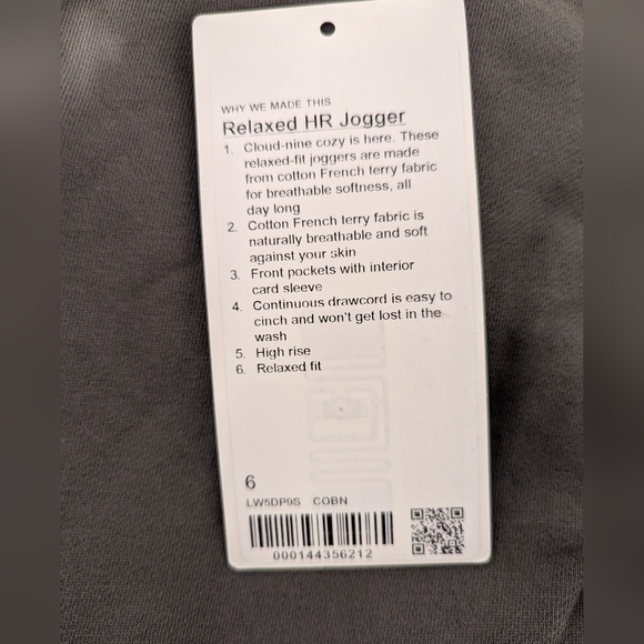 Lululemon Relaxed High Rise Jogger - Picture 5 of 12